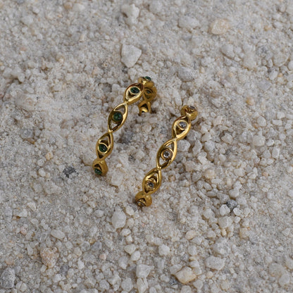 Greek Eye Ring - Goldieboxx Jewellery