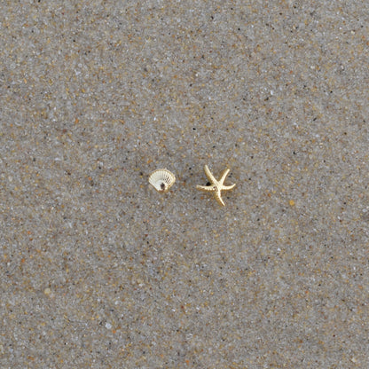 Mismatched Mini Studs - Goldieboxx Jewellery