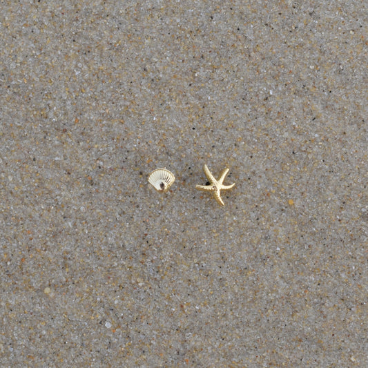 Mismatched Mini Studs - Goldieboxx Jewellery