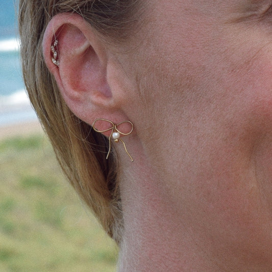 Bow Earrings - Goldieboxx Jewellery