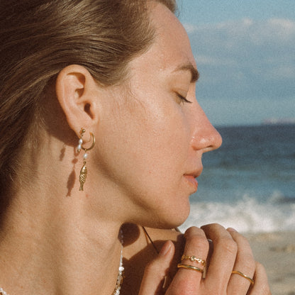 Sardine Hoops - Goldieboxx Jewellery