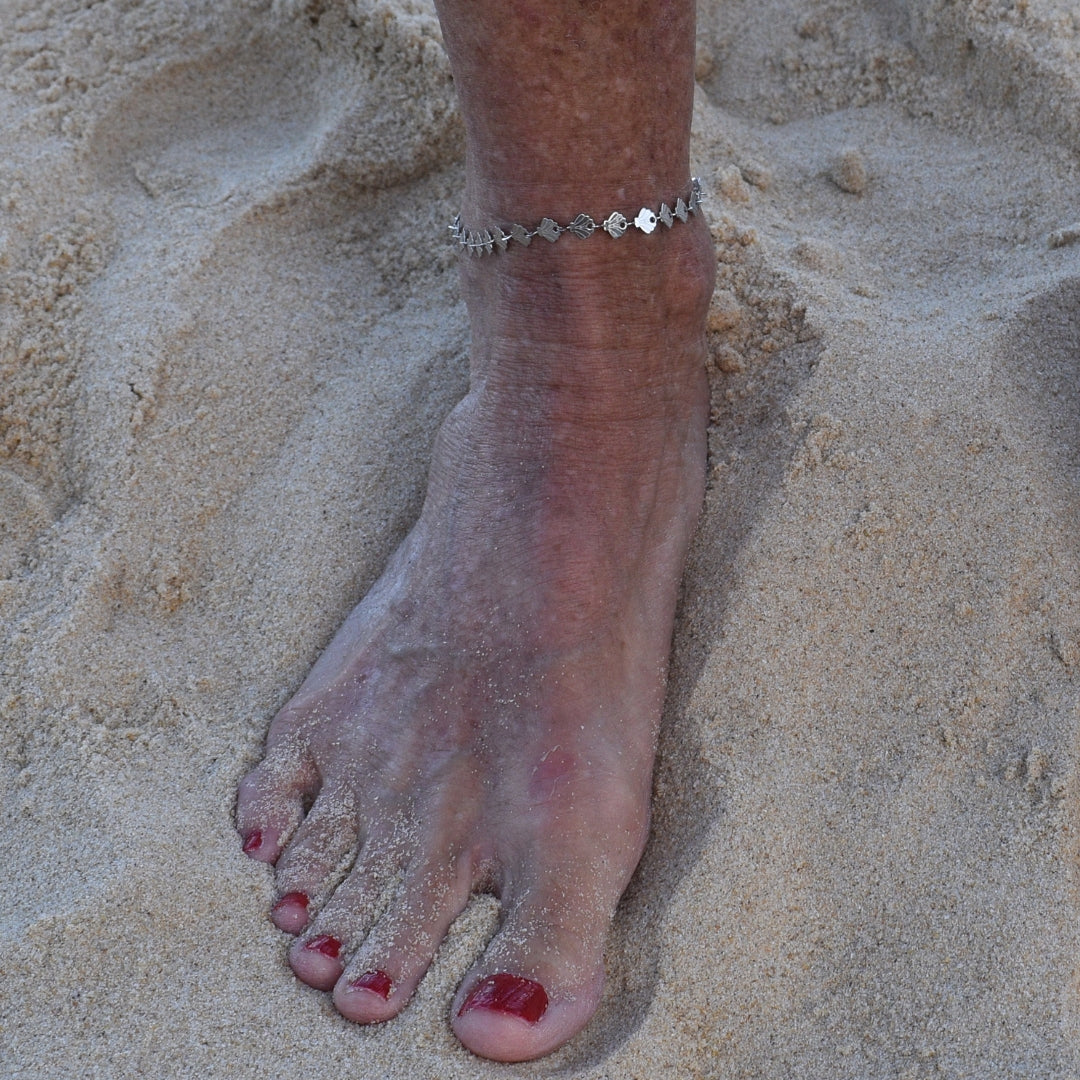 Shell Chain Anklet - Goldieboxx Jewellery