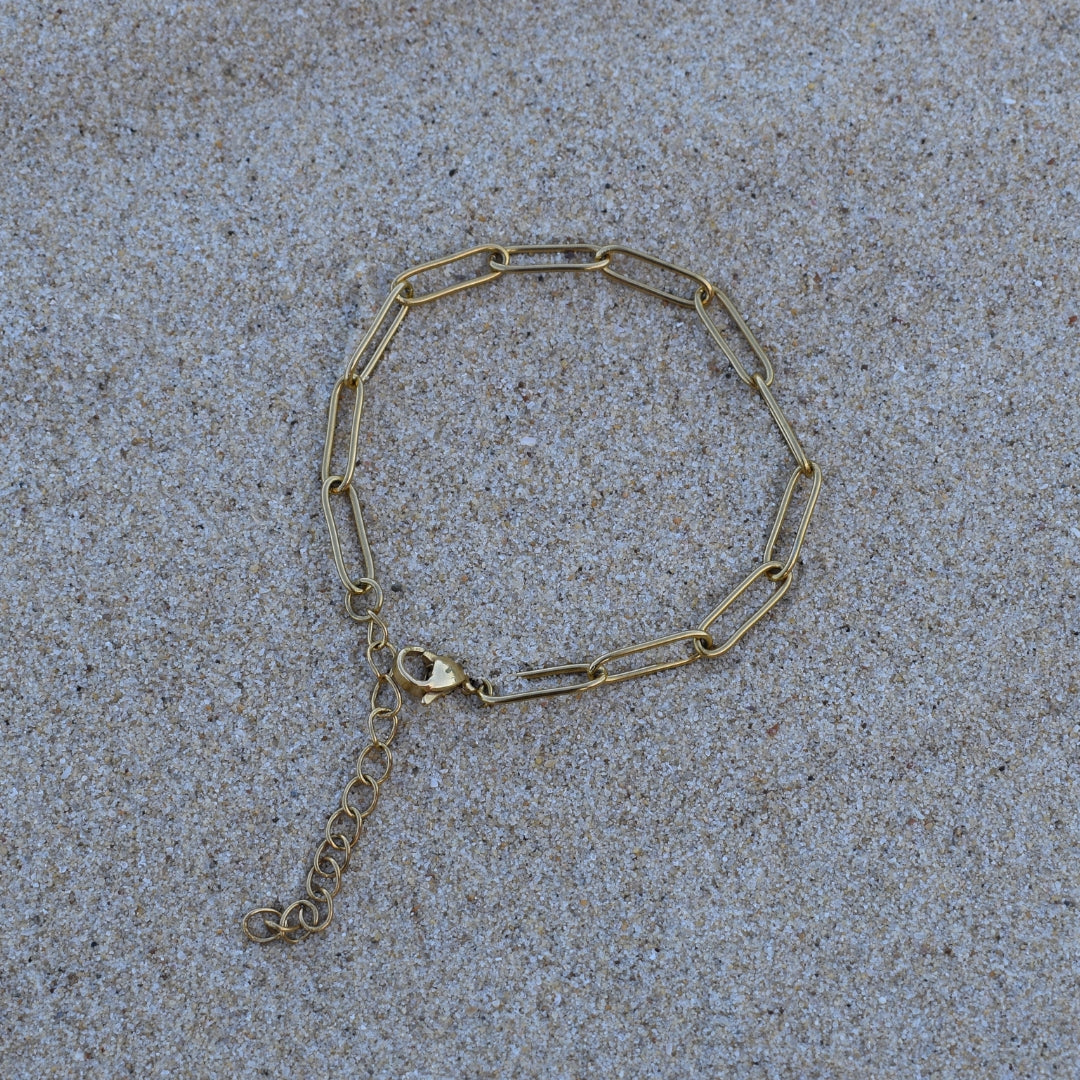 Paperclip Link Bracelet - Goldieboxx Jewellery