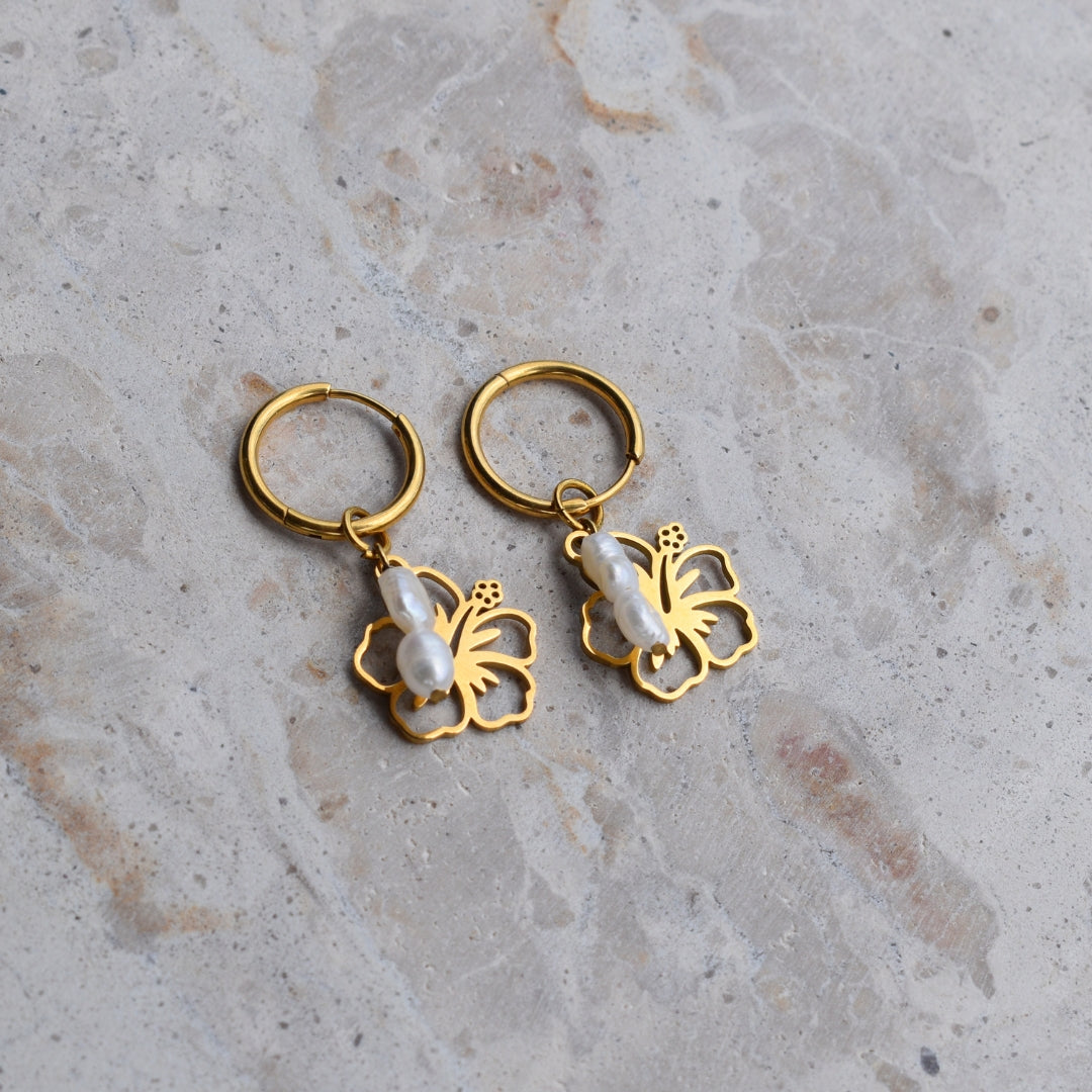 Aloha Hoops - Goldieboxx Jewellery