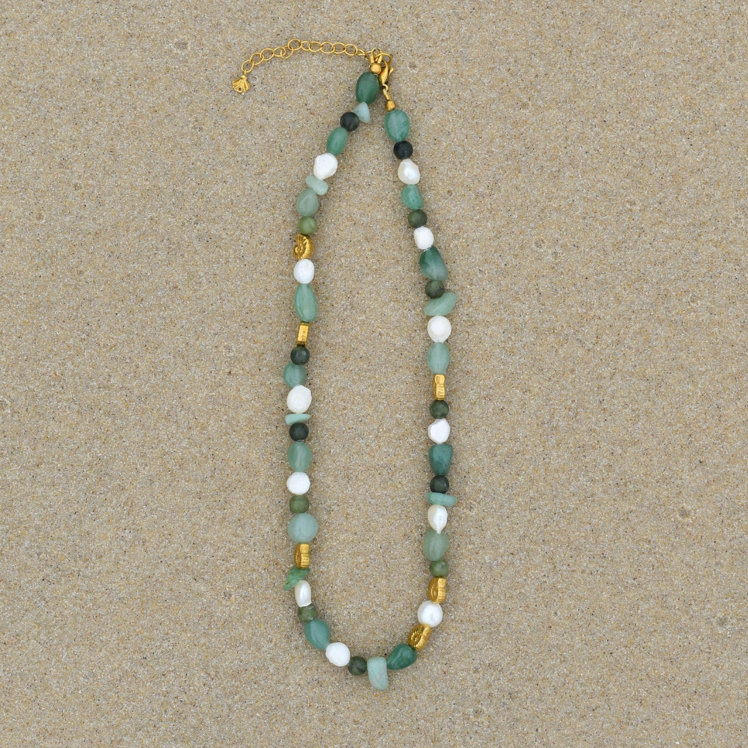 Salted Sage Necklace - Goldieboxx Jewellery