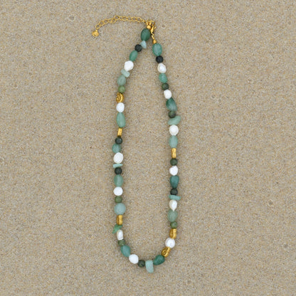 Salted Sage Necklace - Goldieboxx Jewellery