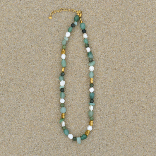 Salted Sage Necklace - Goldieboxx Jewellery