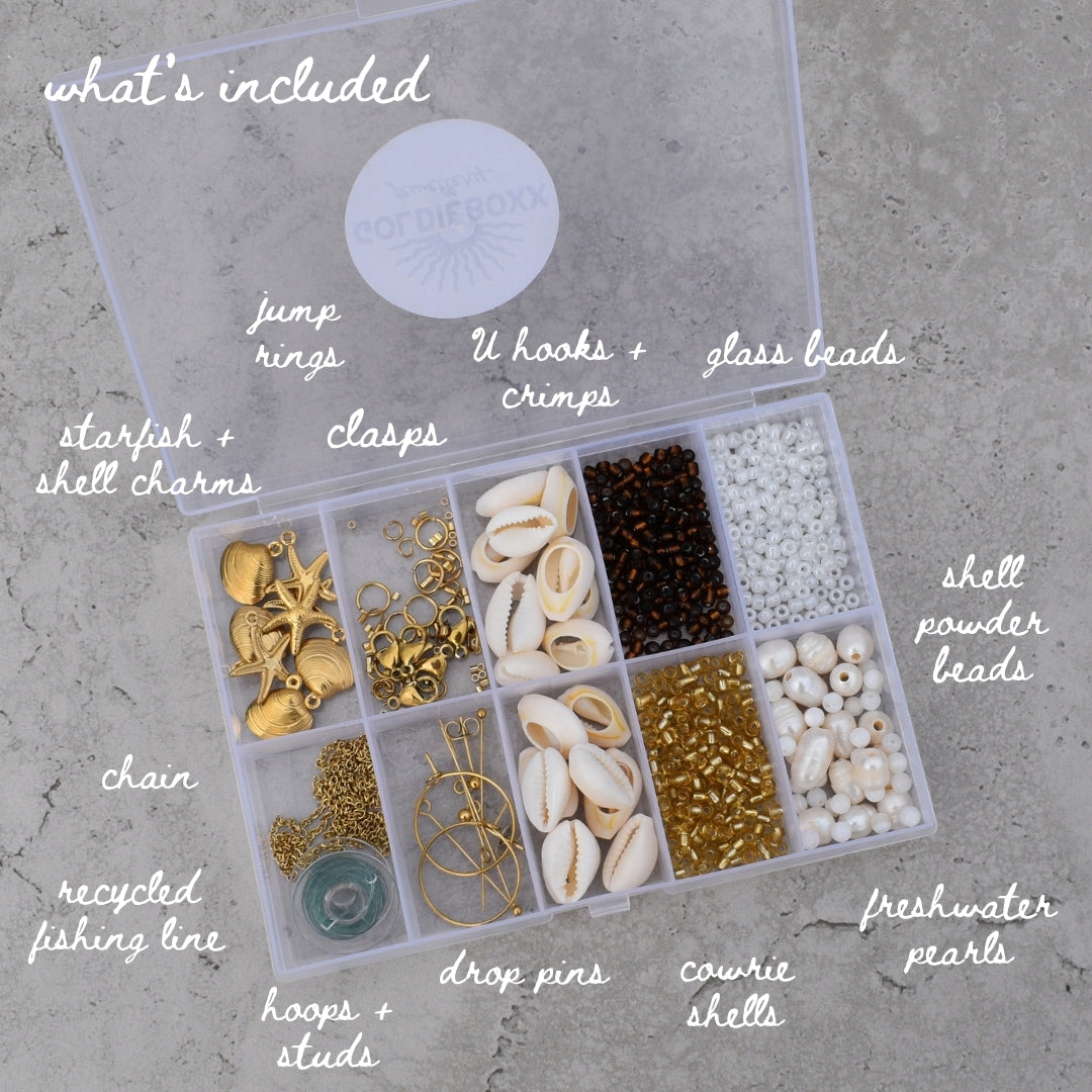 Mini Waterproof Jewellery Making Kit - Goldieboxx Jewellery
