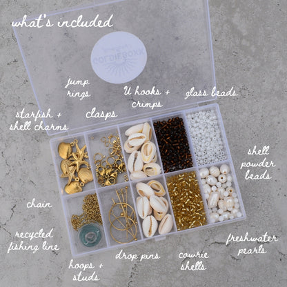 Mini Waterproof Jewellery Making Kit - Goldieboxx Jewellery