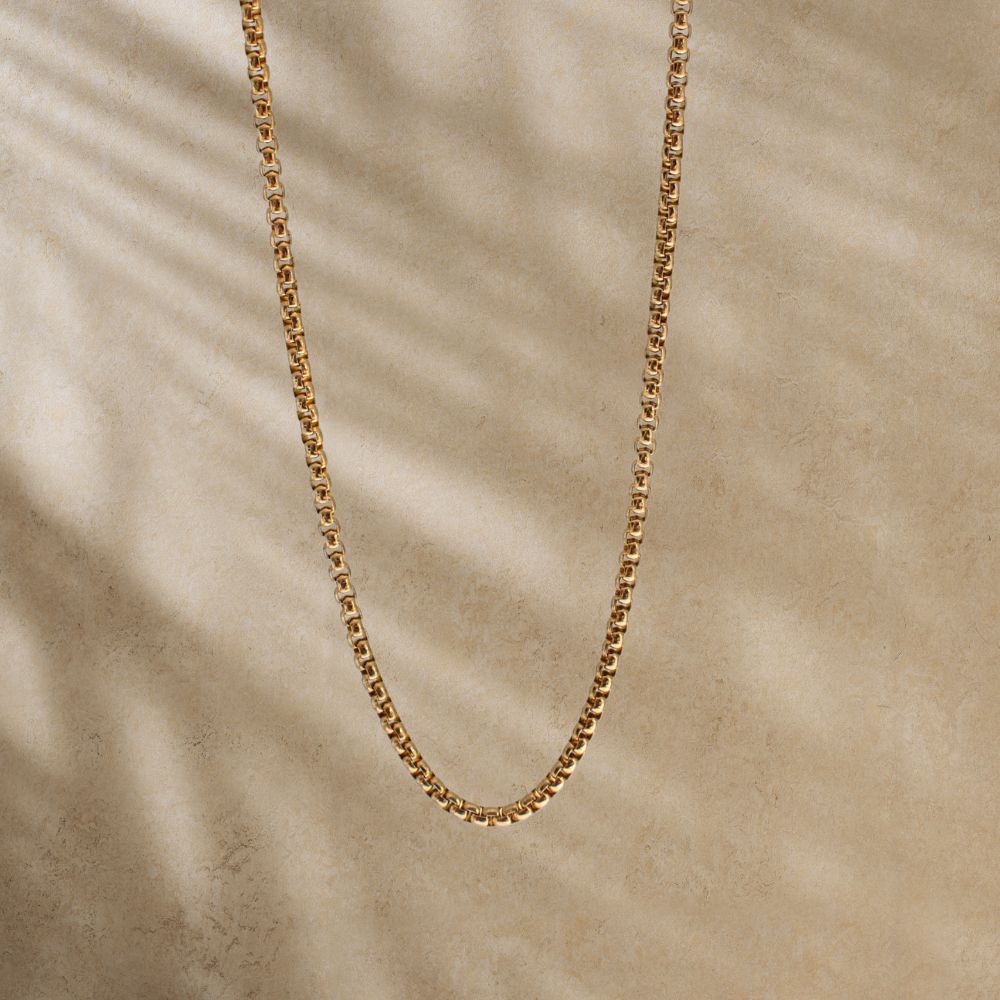 Fine Cuban Chain Necklace - Goldieboxx Jewellery