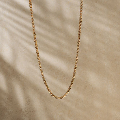 Fine Cuban Chain Necklace - Goldieboxx Jewellery