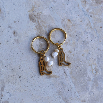 Tahlia Hoops - Goldieboxx Jewellery
