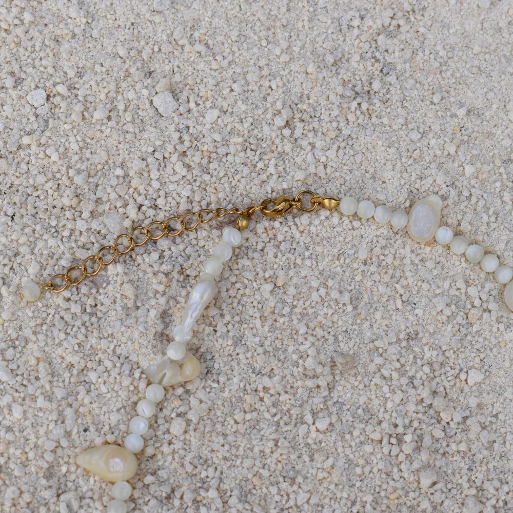 Pearl & Shell Choker - My Store