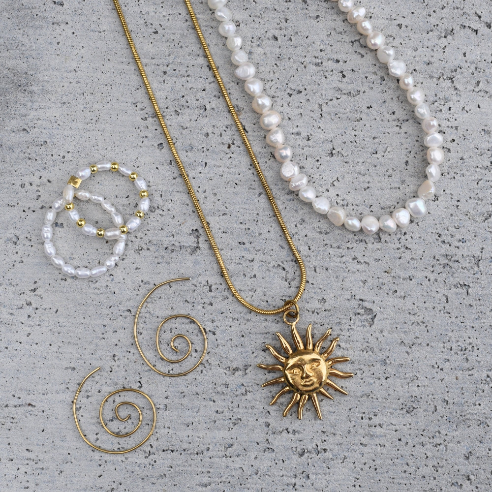 Soleil Necklace - Goldieboxx Jewellery