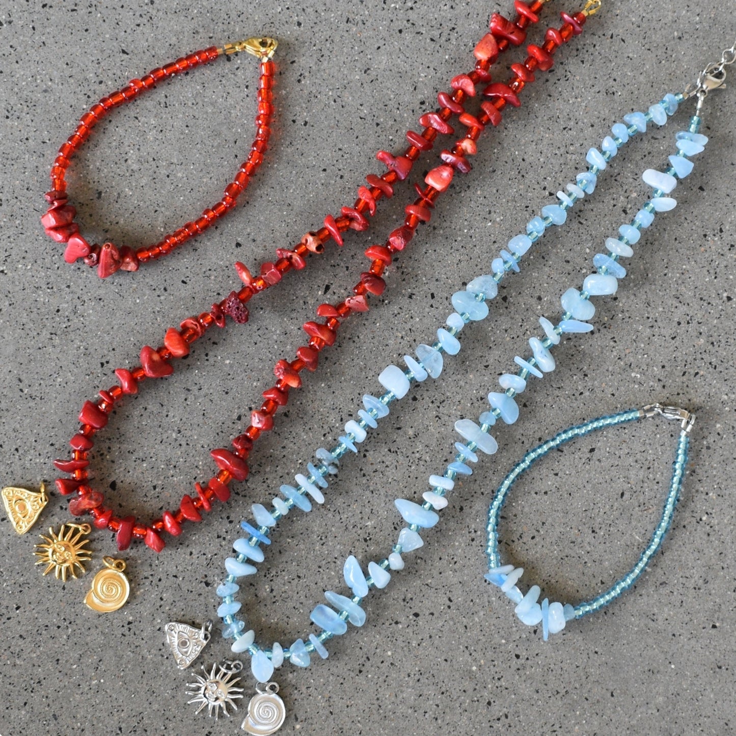 Gemstone Chips Mini Bead Kit - Goldieboxx Jewellery