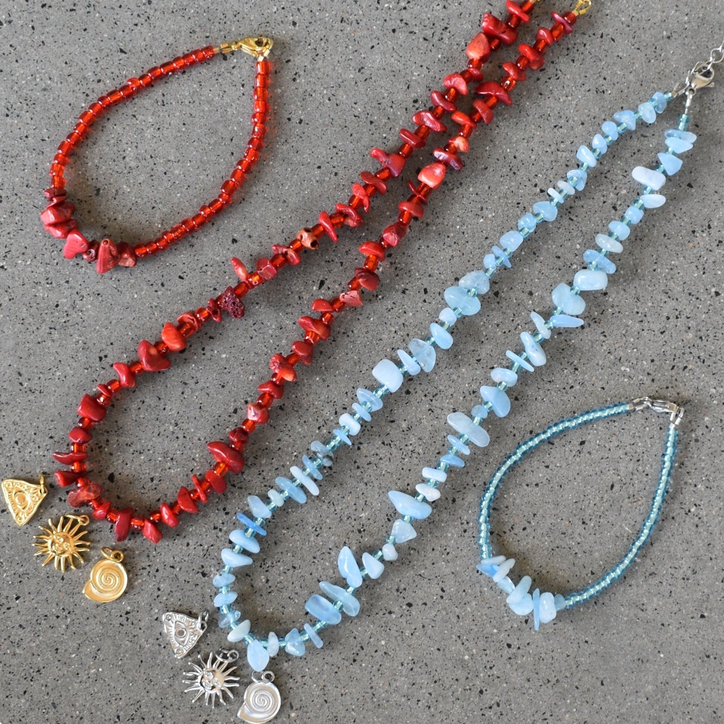 Gemstone Chips Mini Bead Kit - Goldieboxx Jewellery