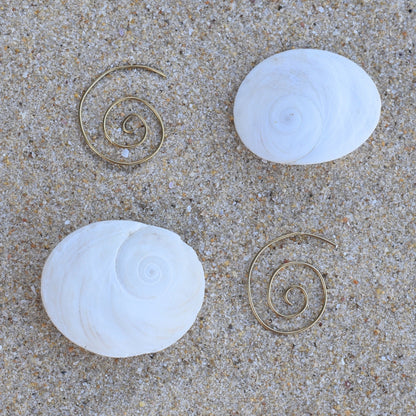 Spiral Earrings - Goldieboxx Jewellery