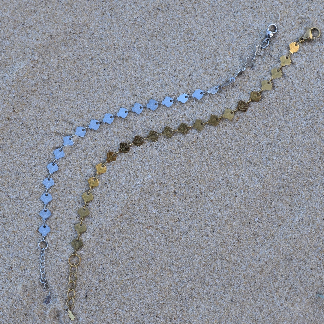 Shell Chain Bracelet - Goldieboxx Jewellery