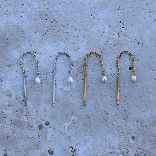 Dainty Threader Earrings - Goldieboxx Jewellery