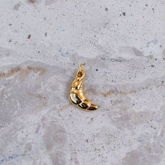 Croissant Charm - Goldieboxx Jewellery
