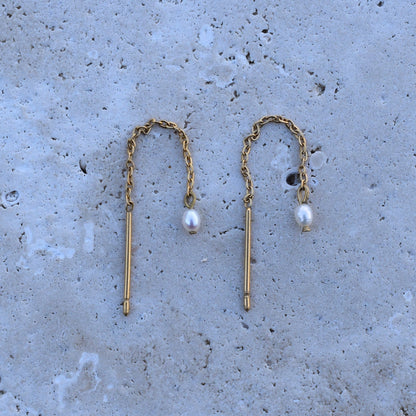 Dainty Threader Earrings - Goldieboxx Jewellery