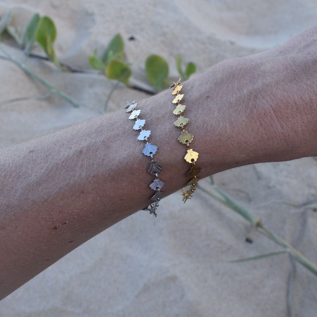 Shell Chain Bracelet - Goldieboxx Jewellery