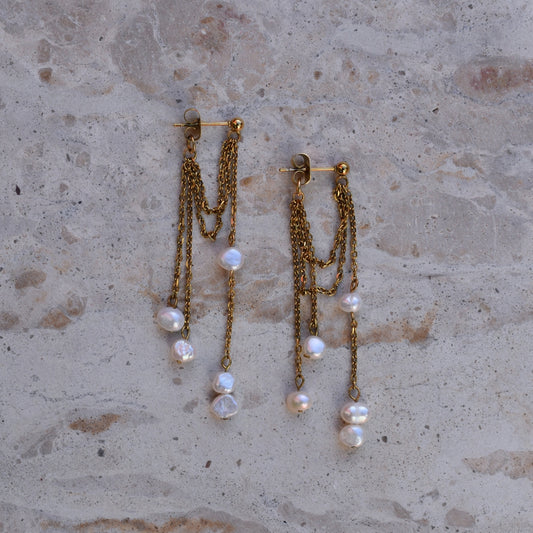 Kathrin Earrings - Goldieboxx Jewellery