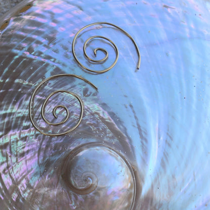 Spiral Earrings - Goldieboxx Jewellery