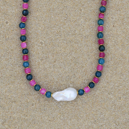 Deepwater Rose Necklace - Goldieboxx Jewellery