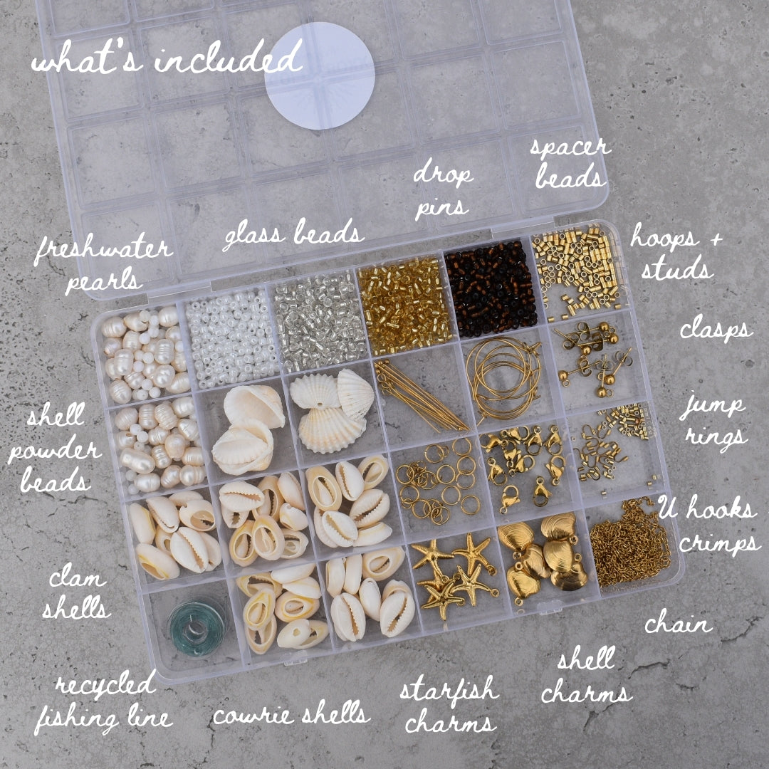 Waterproof Jewellery Making Kit - Goldieboxx Jewellery