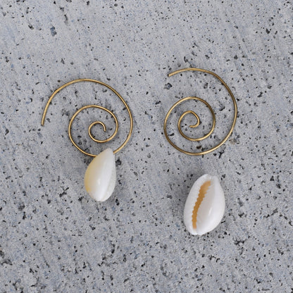Spiral Earrings - Goldieboxx Jewellery