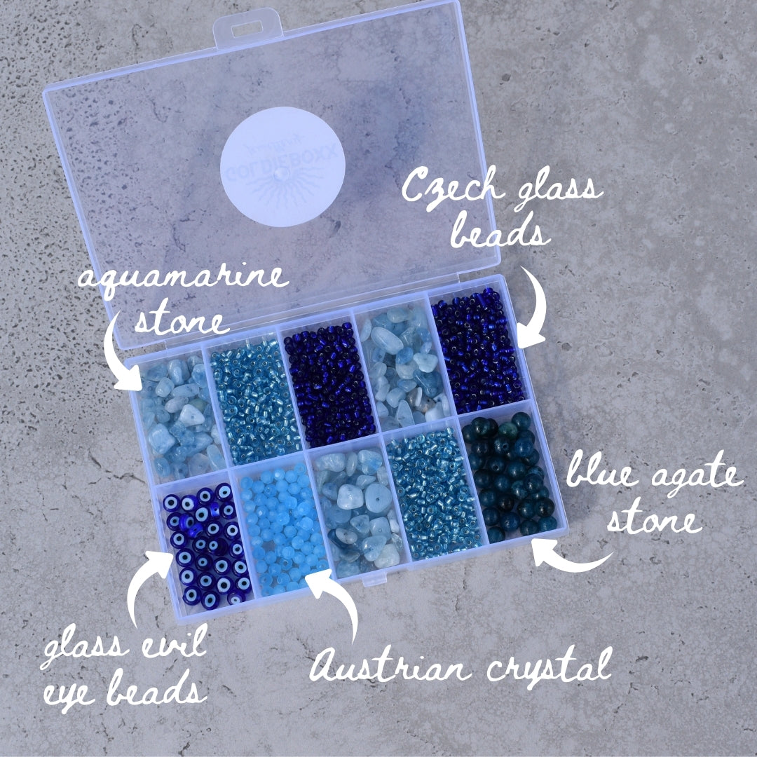 Colour Bead Mix - Goldieboxx Jewellery