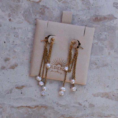 Kathrin Earrings - Goldieboxx Jewellery
