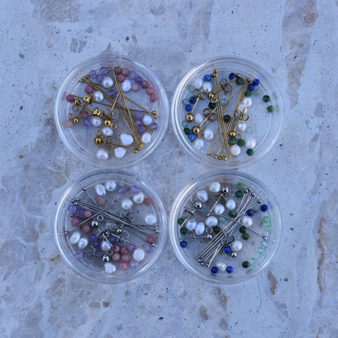 Stud Earrings Mini Kit - Goldieboxx Jewellery
