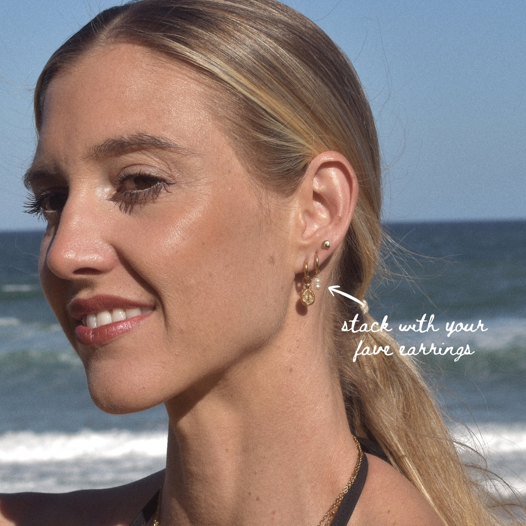 Tourmaline Hoop Kit - Goldieboxx Jewellery