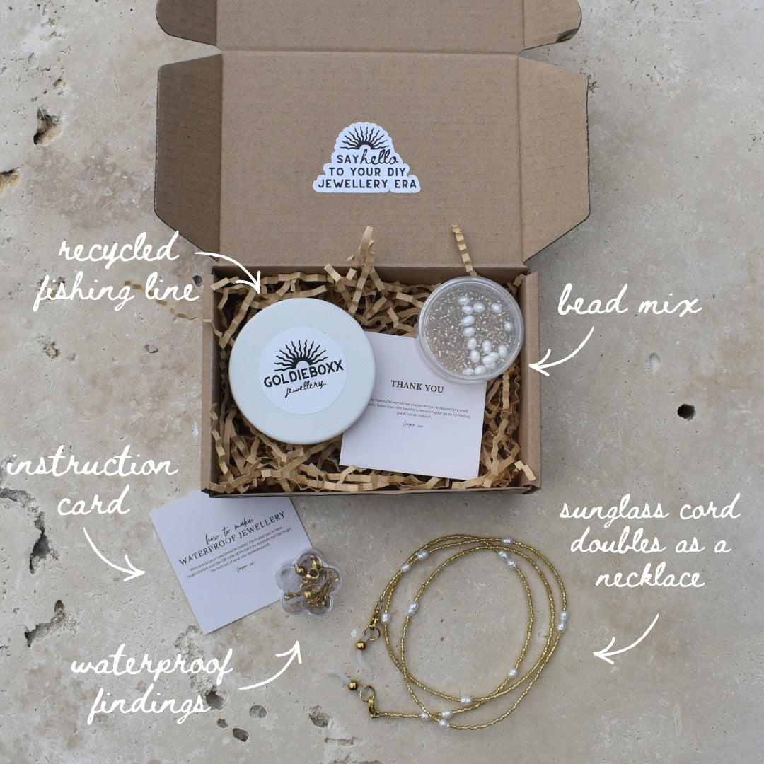 Sunglass Cord Mini Bead Kit - Goldieboxx Jewellery