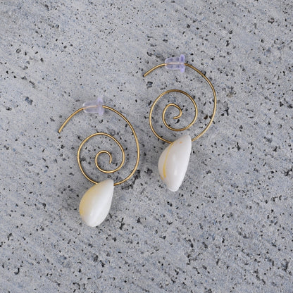 Spiral Earrings - Goldieboxx Jewellery