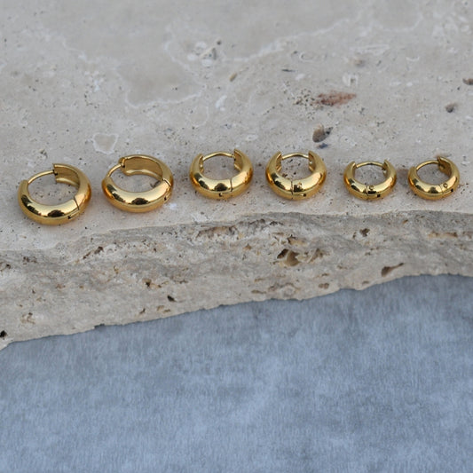 Isabella Hoops - Goldieboxx Jewellery