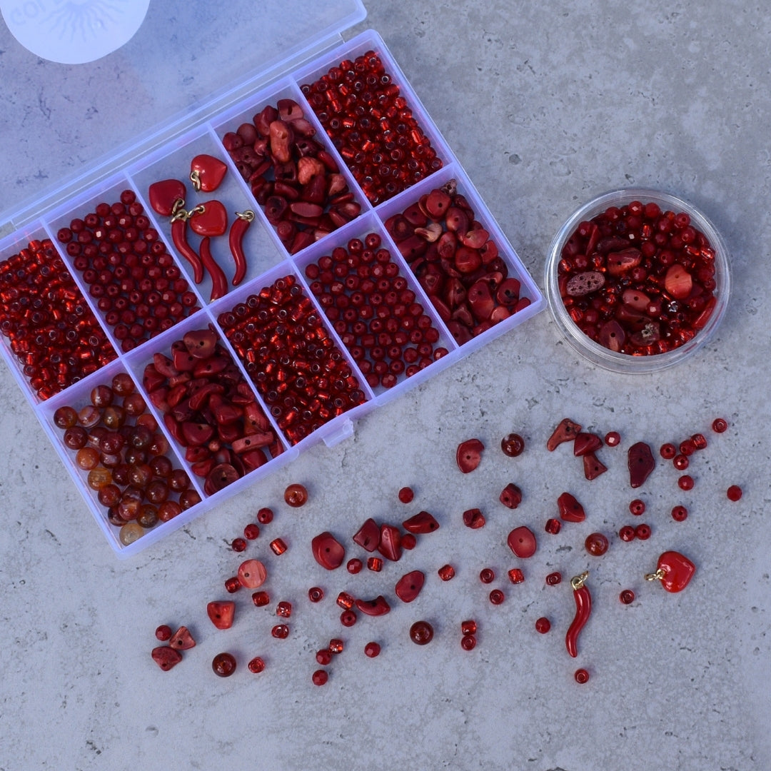 Colour Bead Mix - Goldieboxx Jewellery