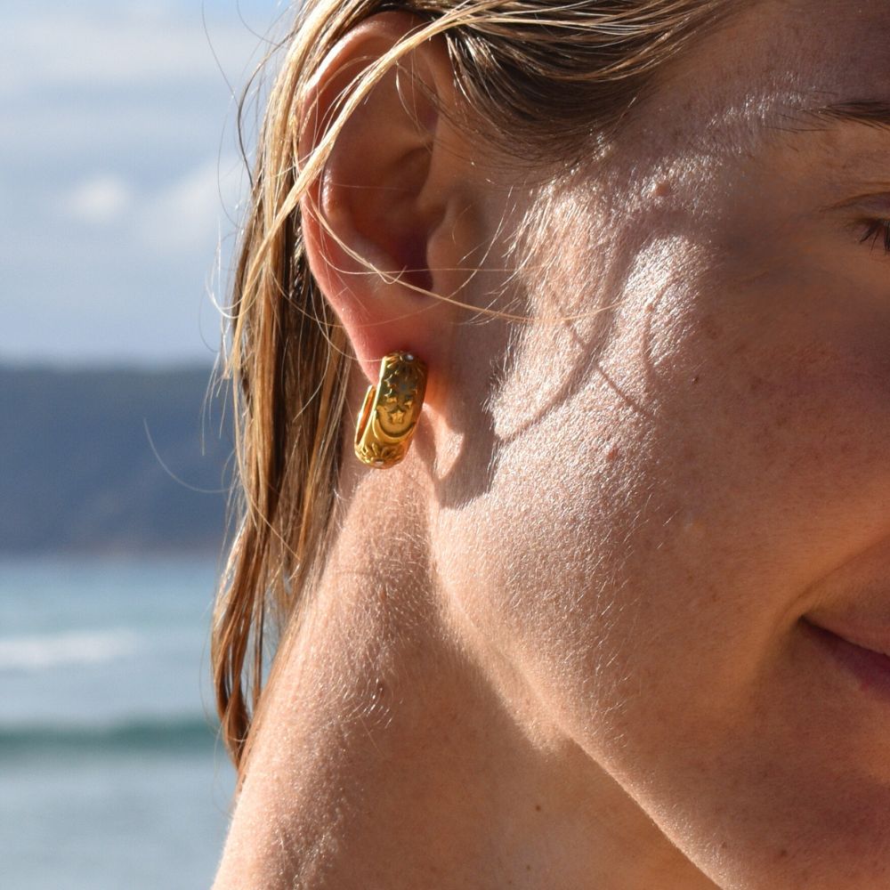 Alice Hoops - Goldieboxx Jewellery