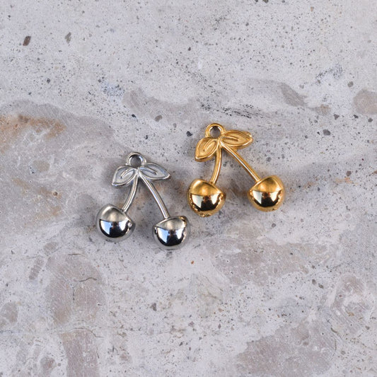Vintage Cherry Charm - Goldieboxx Jewellery