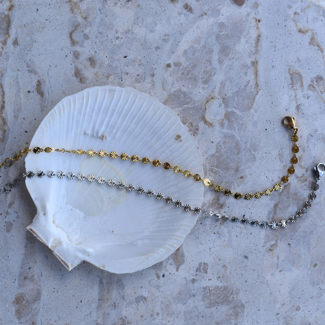 Newcastle Anklet - Goldieboxx Jewellery