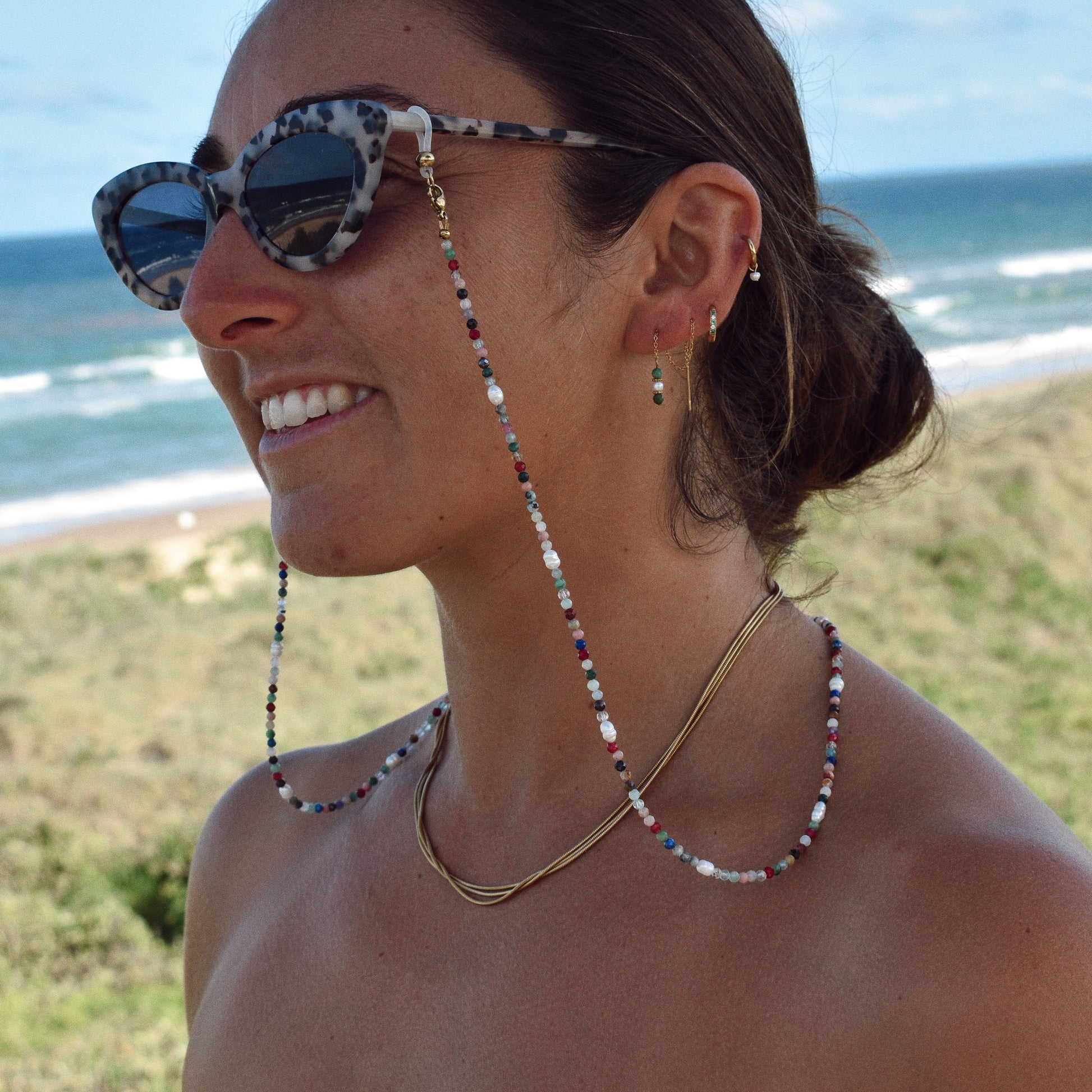 Rainbow Sunglass Cord - Goldieboxx Jewellery