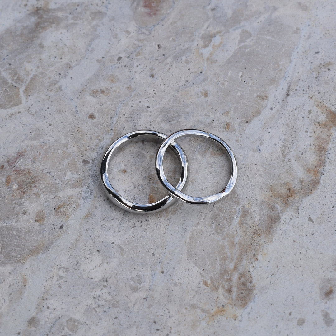 Organic Gold Ring - Goldieboxx Jewellery