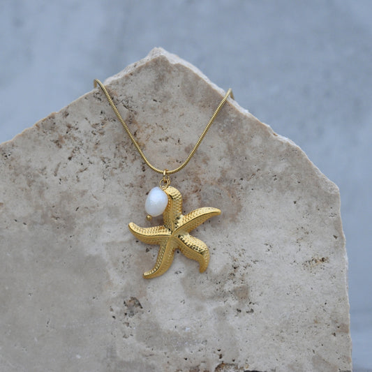 Starfish Necklace - Goldieboxx Jewellery
