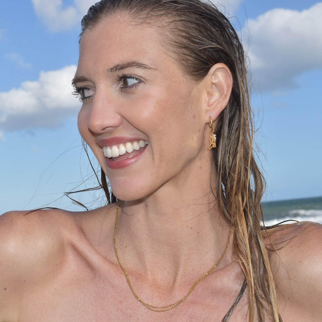 Tahlia Hoops - Goldieboxx Jewellery